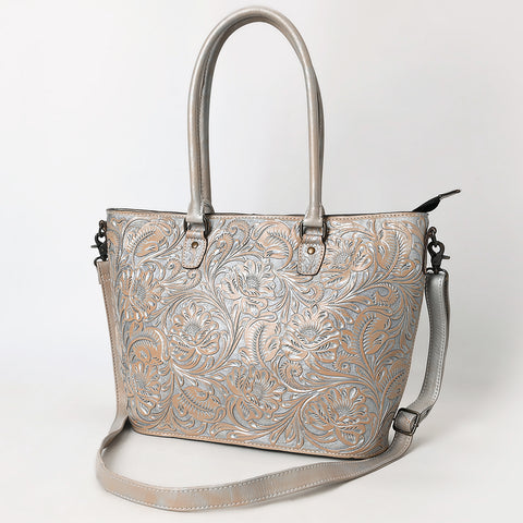 American Darling Western Genuine Leather Tote Bag with Hand-Tooled Detailing | Premium Everyday Carry