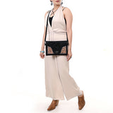 ADBG1641 Tooled Leather Crossbody - Western Handmade Bag by American Darling