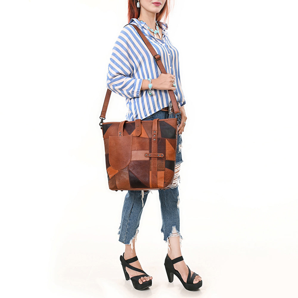 SKBZ174 Tote Genuine Leather women bag western Bag