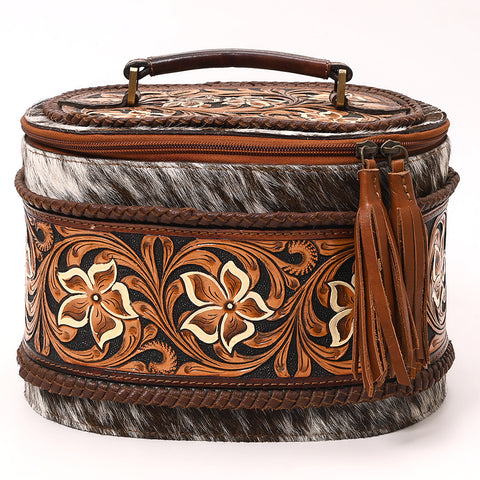 American Darling Hand Tooled Hair-On Cowhide Cross body Bag