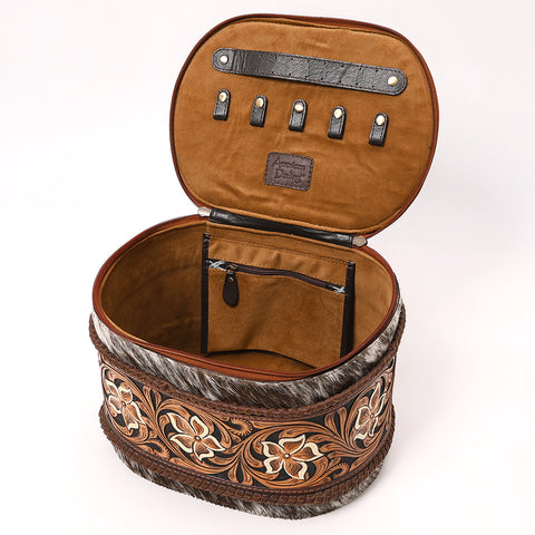 American Darling Hand Tooled Hair-On Cowhide Cross body Bag