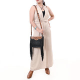ADBG1664 Crossbody Hand Tooled Genuine Western Leather Women Bag