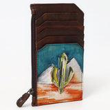 ADCCM111 Card Holder Genuine Western Leather Women Bag