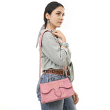 ADBGA692 Clutch Genuine Western Leather Women Bag