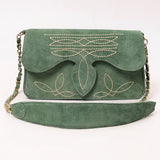 ADBGA692 Clutch Genuine Western Leather Women Bag