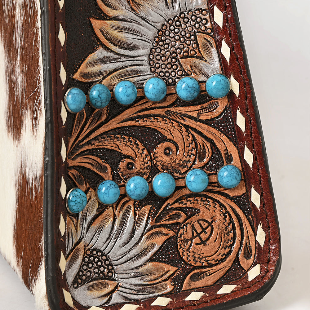 ADBG1698 Small Crossbody Hair on Genuine Leather women bag western Bag