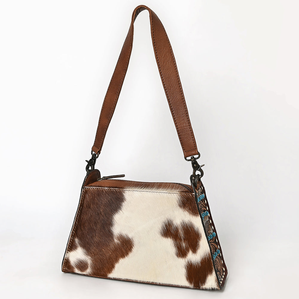 ADBG1698 Small Crossbody Hair on Genuine Leather women bag western Bag