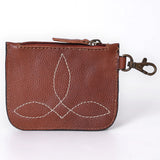 ADBGA663 Coin Purse Genuine Western Leather Women Bag