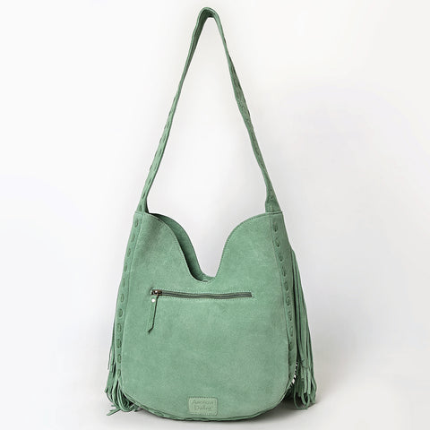 American Darling Handcrafted Genuine Leather Small Cross body Bag Fringes