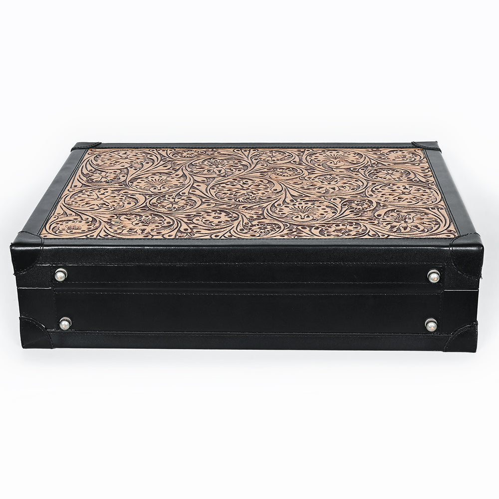 ADBGZ936 Jewelry Case Genuine Western Leather Women Bag