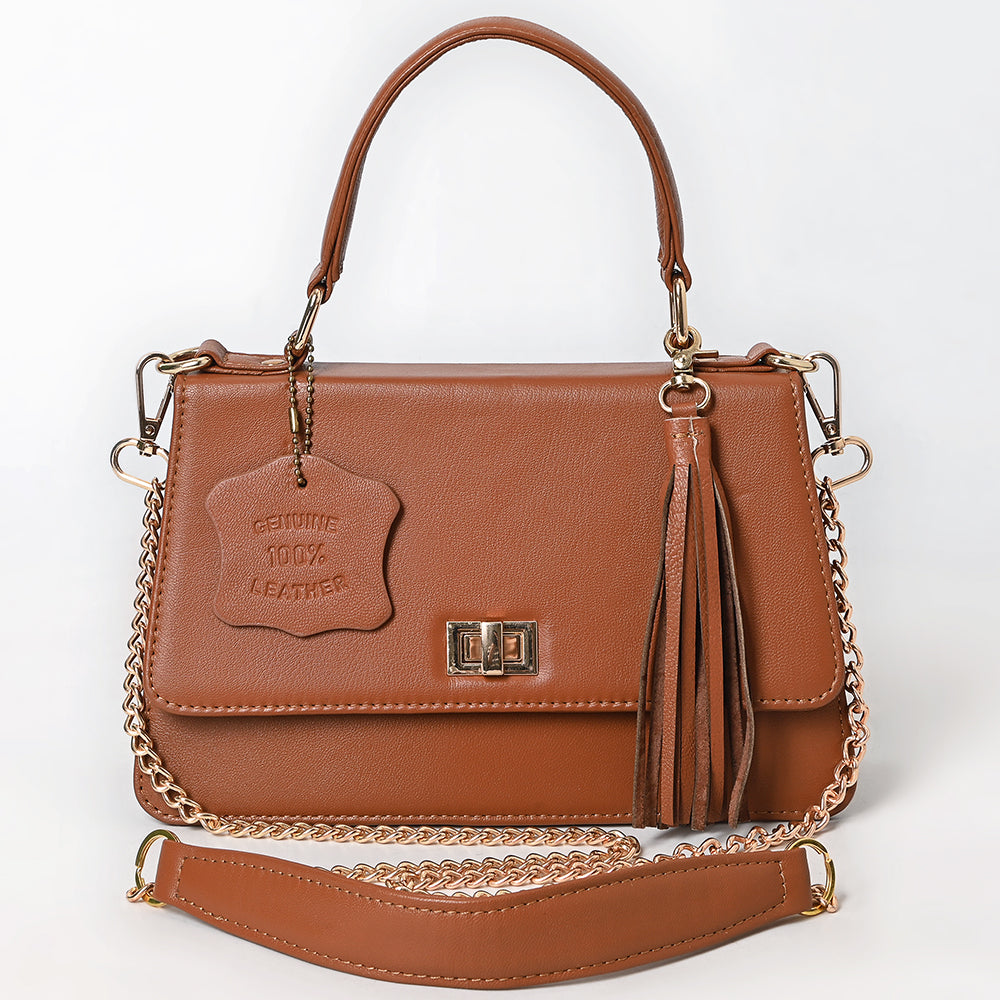 NMBGM186 Crossbody Fringes Genuine Western Leather Women Bag