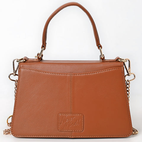 NMBGM186 Crossbody Fringes Genuine Western Leather Women Bag