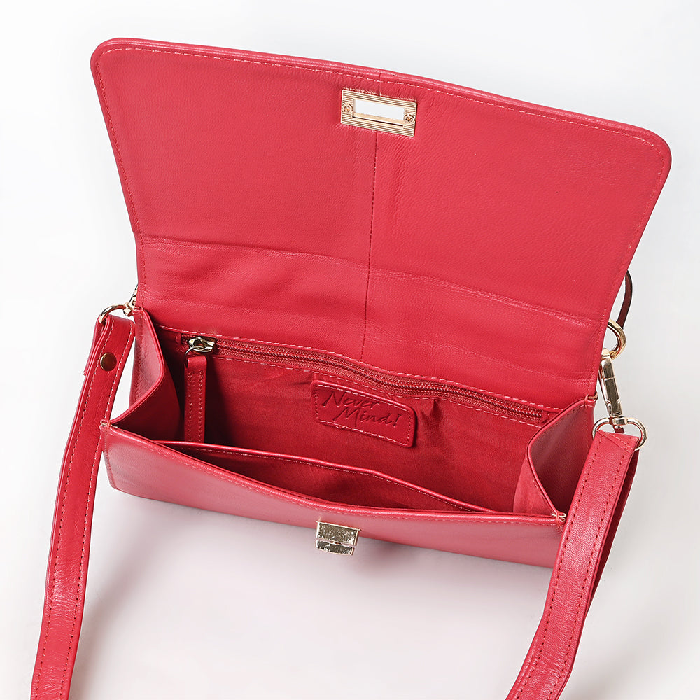 NMBGM186 Crossbody Fringes Genuine Western Leather Women Bag