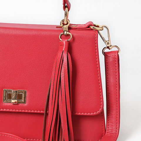 NMBGM186C Crossbody Fringes Genuine Western Leather Women Bag