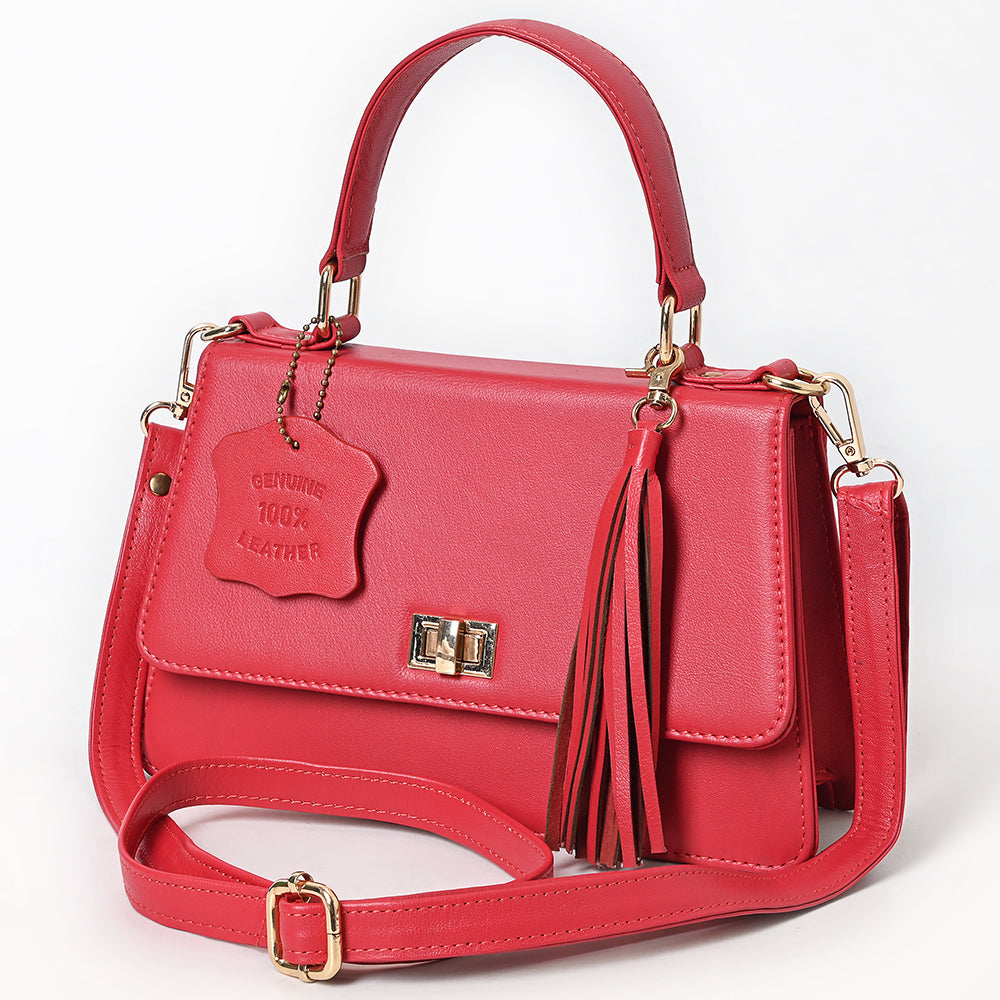 NMBGM186 Crossbody Fringes Genuine Western Leather Women Bag