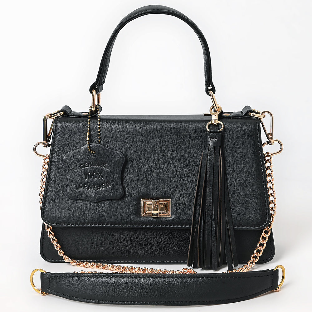 NMBGM186 Crossbody Fringes Genuine Western Leather Women Bag