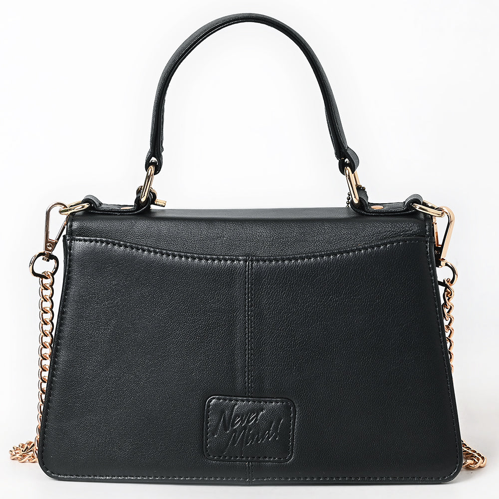 NMBGM186 Crossbody Fringes Genuine Western Leather Women Bag