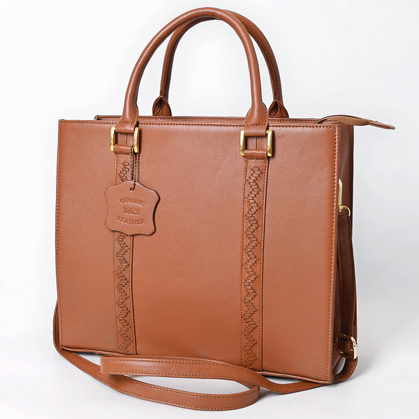 NMBGM199A Briefcase Genuine Western Leather Women Bag