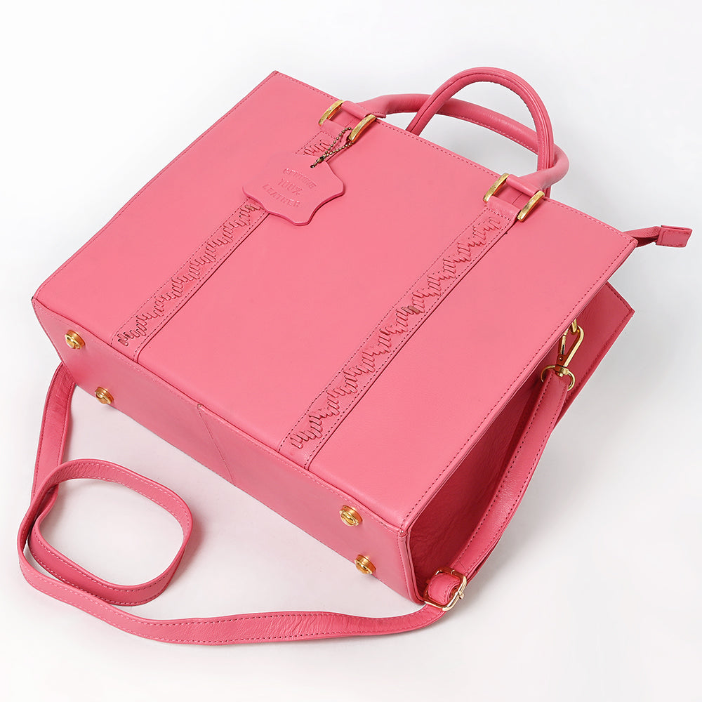 NMBGM199 Briefcase Genuine Western Leather Women Bag