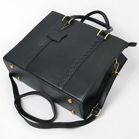 NMBGM199D Briefcase Genuine Western Leather Women Bag