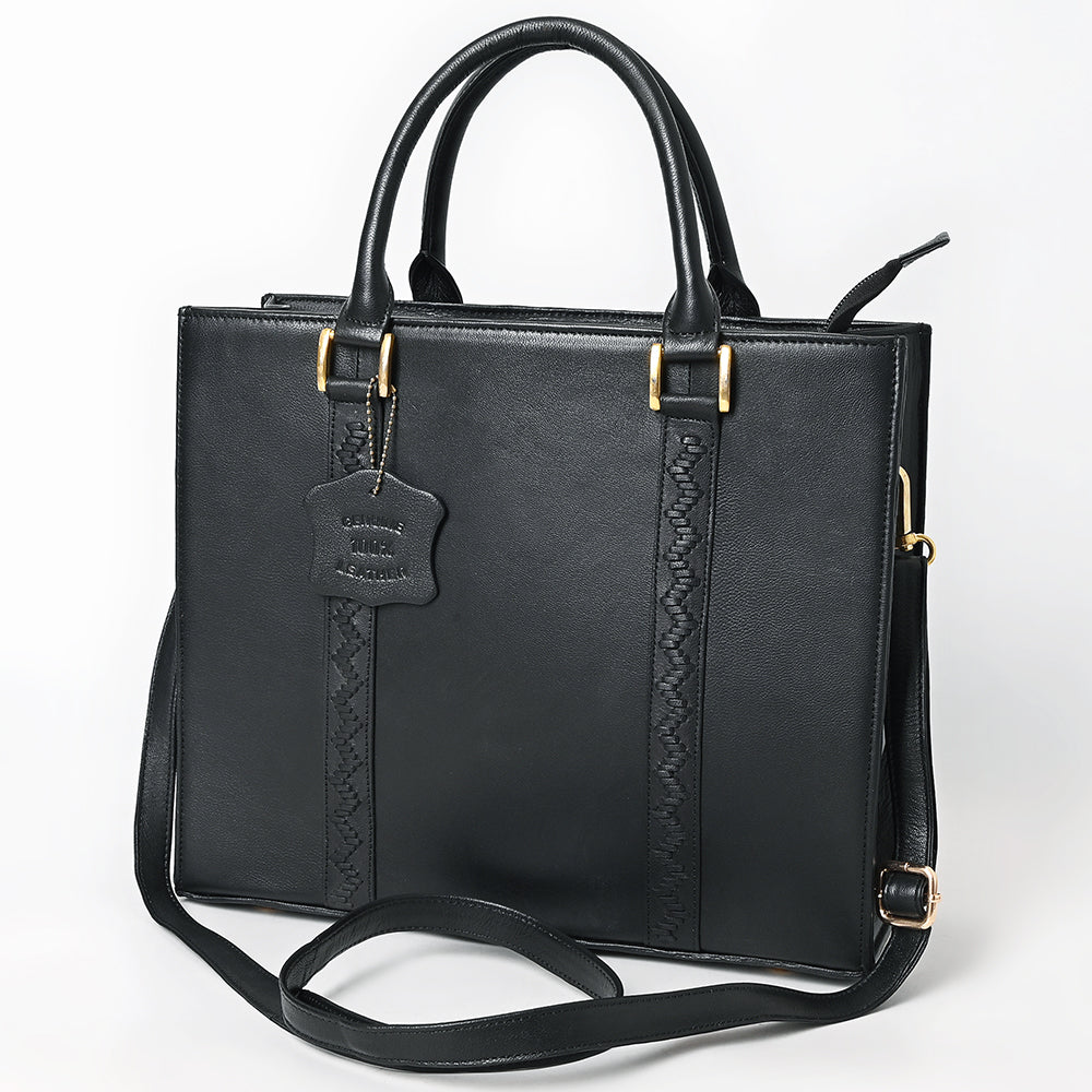 NMBGM199 Briefcase Genuine Western Leather Women Bag