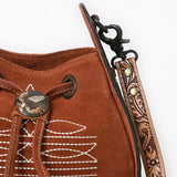 ADBG1749 Hobo Suede Leather Genuine Leather women bag western Bag