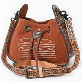 ADBG1749 Hobo Suede Leather Genuine Leather women bag western Bag