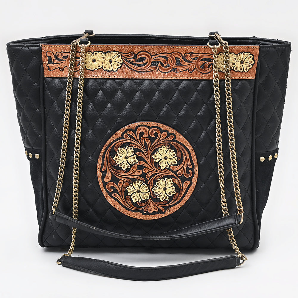 ADBGA814 Tote Hand Tooled Genuine Leather women bag western Bag