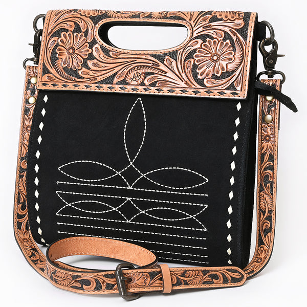 ADBG1759 Crossbody Suede Genuine Leather women bag western Bag