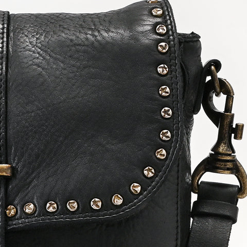 Antique Brass Crossbody Bag