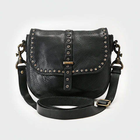 Antique Brass Crossbody Bag