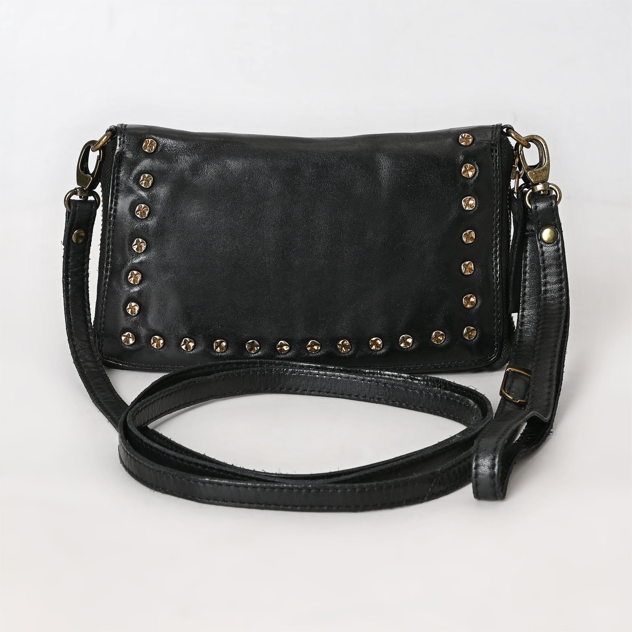 SWC195BLK Organiser Genuine Western Leather Women Bag