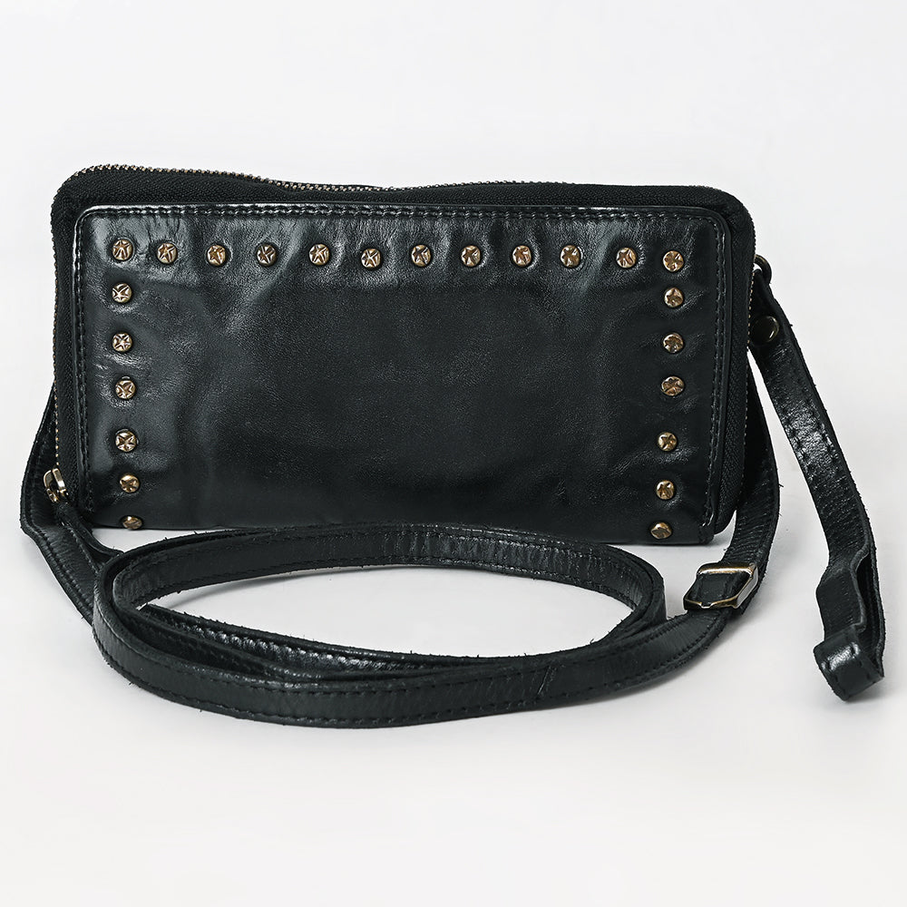 SWC212BLK Wallet Genuine Western Leather Women Bag