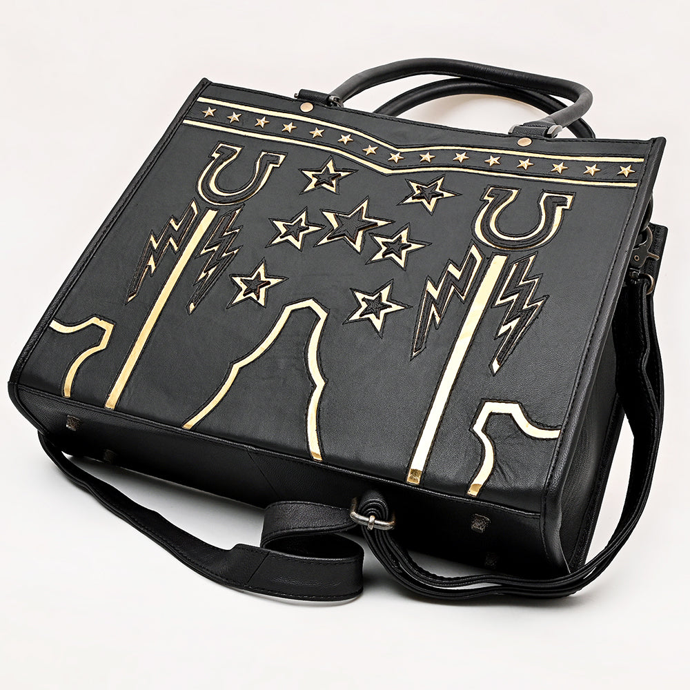 ADBG1768 Tote Genuine Leather women bag western Bag