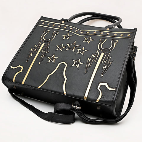 American Darling Western Genuine Leather Tote Bag ï¿½ Handcrafted Full Grain Leather Carryall