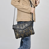 ADBG1769 Envelope Genuine Leather women bag western Bag