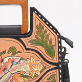 ADBG1776 Tote Hand Tooled Genuine Leather women bag western Bag