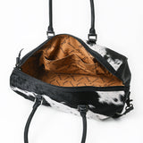 ADBG1779 Duffle Hair On Genuine Leather women bag western Bag