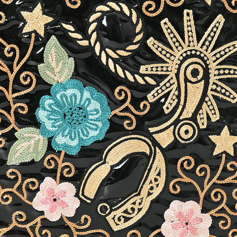 American Darling Embroidered Genuine Leather Western Tote Bag
