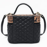ADBGA845 Crossbody Hand Tooled Genuine Leather women bag western Bag