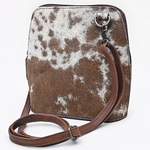 American Darling Western Hair-On Cowhide Cross Body Bag - Handcrafted Leather Purse