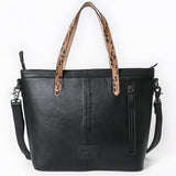 ADBG1793 Tote  Hand tooled Leather Genuine Leather women bag western Bag