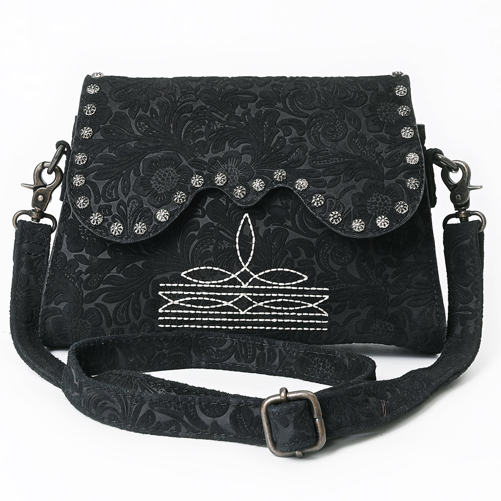 ADBG1797 Crossbody Suede Genuine Leather women bag western Bag