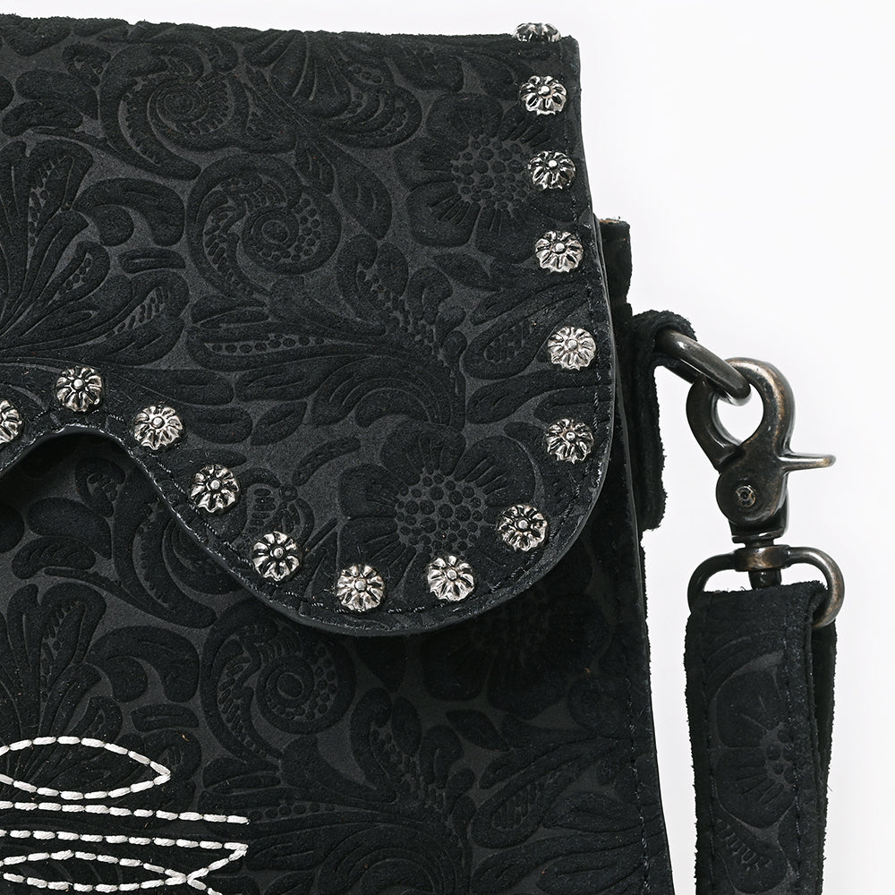 ADBG1797 Crossbody Suede Genuine Leather women bag western Bag
