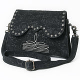 ADBG1797 Crossbody Suede Genuine Leather women bag western Bag