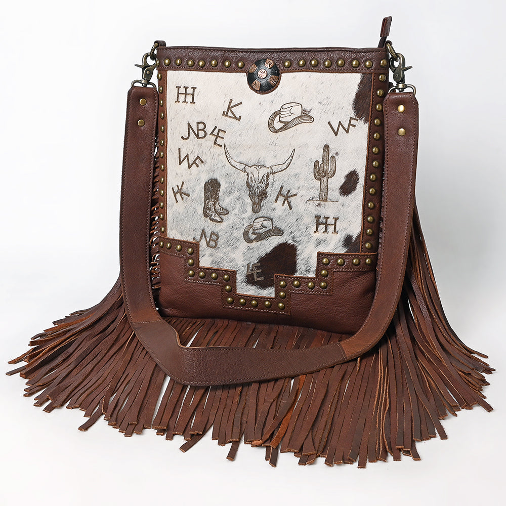 ADBGM746 Crossbody Hair-On  Genuine Western Leather Women Bag