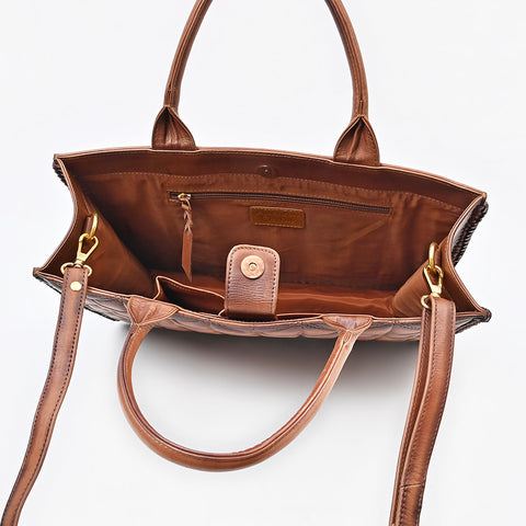 ADBGM759 Tote Genuine Leather women bag western Bag