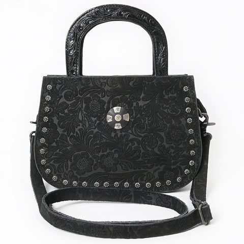 American Darling Damascus Floral Embossed & Hand Tooled Leather Western Tote Bag