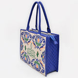 ADBGA885 Tote Embroidery Genuine Leather women bag western Bag