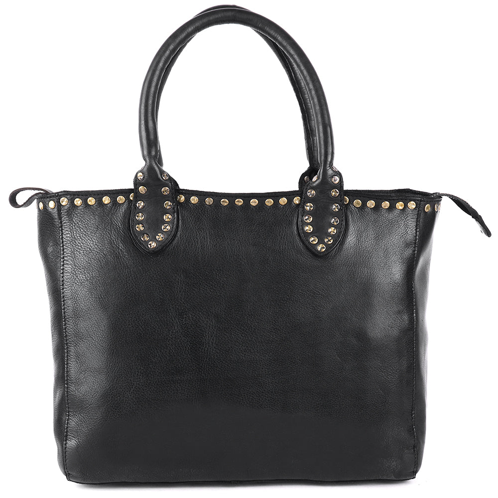 SWL139BLK Tote Genuine Leather women bag western Bag